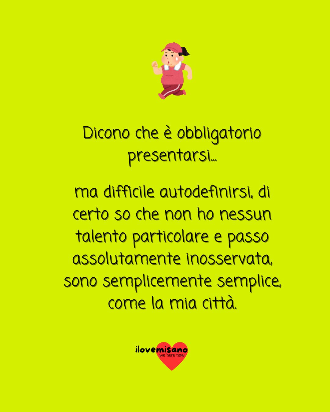 cos e ilovemisano di cosa parla chi sono